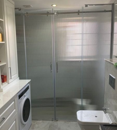 Royal Nervürlü Cam Duşakabin